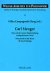 Campagnolo, Gilles (ed.) - Carl Menger : neu erörtert unter Einbeziehung nachgelassener Texte = Discussed on the basis of new findings.