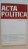 Redactie - Acta Politica