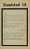 Claus, Hugo e.a. (red.). - Randstad 10.
