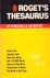 Roget`s Thesaurus of Synony...