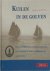 Kuilen in de golven over de...