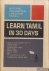 Learn Tamil in 30 days