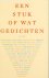 Een Stuk Of Wat Gedichten