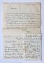  - [Manuscript, 1932] Briefje van J. Bosch, arts te Ermelo d.d. 1932 aan G. Halwasse betr. familiewapen. Manuscript, 2 pag.