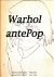 Warhol antePop / Drawings 1...