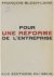 Pour une réforme de l'entr...