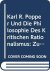 Karl Popper und die Philoso...