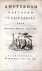 [Amsterdam]. - Amsterdams eer en opkomst, door middel der gezegende hervorming, geschied in den jaare 1578. Aangetoond [...] een verhaal [...] van de eerste tijden, tot op het tegenwoordige twee-honderd jaarige jubile. 1e-2e stuk.