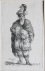 Plonski, Michael (1778-1812) - [Antique print, etching/ets] Standing man in Oriental fashion clothes/Staande man in Orientaalse kleding, published 1802.