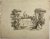  - Antique drawing, watercolour, ca 1780 I Duck hunters and a little bridge (Het bruggetje), 1 p.
