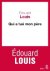 Louis, Edouard - 2019 Qui A Tue Mon Pere