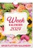 Interstat - Bloemen Grootletter Weekkalender 2024
