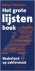 Het grote lijstenboek