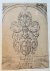[Rietstap family crest] - Wapenkaart/Coat of Arms: Original preparatory drawing of Rietstap Coat of Arms/Family Crest, 1 p.