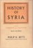History of Syria including ...