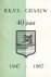 RKVV Graauw 40 jaar -1947-1987