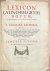 Dictionary, 1725, Latin | L...