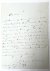 - [Manuscript, pharmacy 1870] Letter by pharmacist (apotheker) D.C. Wefers Bettink, d.d. Utrecht 1870. Manuscript, 1 p.