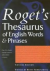 ROGET'S THESAURUS OF ENGLIS...