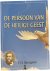 De persoon van de Heilige G...