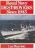 Royal Navy Destroyers Since...