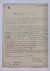 [Manuscript, letter, 1823, ...