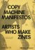 Branden W. Joseph; Drew Sawyer - Copy Machine Manifestos