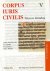 Corpus Iuris Civilis. Deel ...