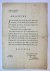 [PRINTED FRENCH LETTER, 176...
