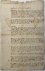  - Manuscript 1718 | Ordonnantie voor inwoners van Vlierden betr. de gemeene gronden aldaar, d.d. 29-5-1718. Manuscript, folio, 2 pp.