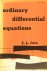 Ordinary differential equat...