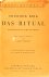 Das Ritual. Psychoanalytisc...