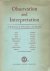 Observation and Interpretat...