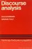 Discourse analysis.