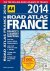 Geen specifieke auteur - AA Road atlas France 2014