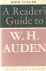 A Reader's Guide to W.H. Auden