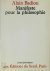 Manifeste pour la philosophie