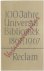 - 100 Jahre Universal bibliothek (1867-1967)