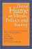 Hume, David. - David Hume on morals, politics, and society.