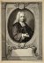 Jacob Houbraken (1698-1780), after Hieronymus van der Mij (1687-1761) - Antique portrait print I Theologian Johan van den Honert, published ca. 1750, state I/3, 1 p.