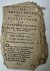 Rare printed songbook [1788...