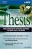 How to Write a Thesis