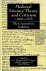 Medieval Literary Theory an...