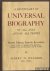 A Dictionary of Universal B...