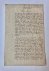  - [Manuscript ZUTPHEN] Extract uit het reces des landdags in april en mei 1732 ordinarie binnen Zutphen gehouden. Eigentijdse kopie. Folio, 2 p.