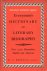 Everyman`s Dictionary of Li...