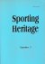 Sporting Heritage -Journal ...