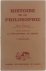 Histoire de la Philosophie ...