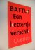 Battus - Een kettertje verschik