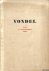 Verwey, Albert - Amsterdam en Vondel. Vondel: 1587 - 17 november - 1937